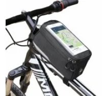 Wozy 6BK Waterproof Bicycle Front Frame with Phone holder 6.5®® 1L Velosipēdu soma