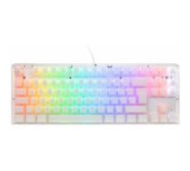 Ducky One 3 Aura White TKL Gaming RGB LED - MX-Speed-Silver klaviatūra