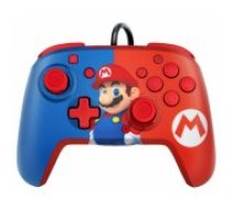 PDP Faceoff Deluxe+ Audio Mario Red/ Blue spēļu kontrolieris