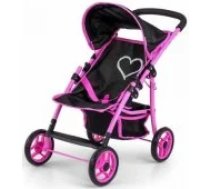 Milly Mally Natalie Prestige Black/ Pink 5519 Aksesuārs