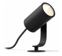 Philips Hue Lily LED black viedā lampa