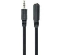 Gembird 3.5 mm Stereo Audio Extension Cable 2m Black CCA-423-2M aksesuārs