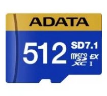 Adata Premier Extreme SD7.1 512GB Micro SDXC Class 10 UD512GEX3L1-C atmiņas karte