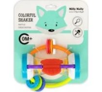 Milly Mally Milly Mally Shaker rattle colorful Rotaļļieta