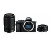 Nikon Z50 + 16-50 VR + 50-250 VR Black hibrīdkamera