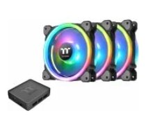 Thermaltake Riing Trio 3-Fan Pack 140mm Black dzesētājs