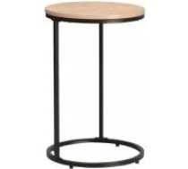 Evelekt HEDVIG D40xH60cm Brown/ Black Kafijas galdiņš