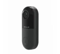 Tellur Smart WiFi Video DoorBell 1080P, PIR, Wired Black viedais durvju zvāns