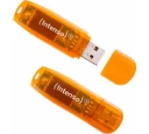 Intenso 2 x 64GB Rainbow Line USB 2.0 Orange USB flash