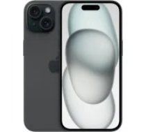 Apple iPhone 15 128GB Black mobilais telefons