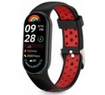 Tech-Protect Iconband Air Xiaomi Smart Band 8/ 9/ 10 Black/ Red Siksniņa