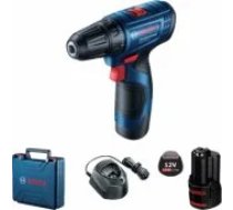 Bosch Bosch GSR 120-LI 12-volt drill/ driver 2 x 2 Ah battery pack (06019G8 Urbjmašīna