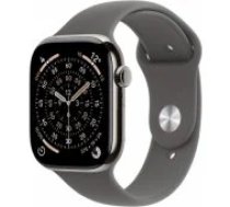 Apple Watch Series 11 Cellular 42mm Natural Titanium / Stone Grey Sport S/ M viedpulkstenis
