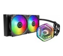 Cooler Master MasterLiquid 240 Atmos ARGB 120mm CPU Cooler Black MLX-D24M-A25PZ-R1 dzesētājs