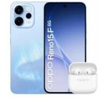 Oppo Reno15 F 8/ 256GB Aurora Blue Box mobilais telefons