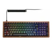 Sharkoon Skiller SGK50 S2 Wood PBT (UK) klaviatūra