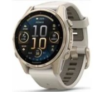 Garmin Fenix 8 Sapphire Soft Gold Gray 43mm 010-02903-11 viedpulkstenis