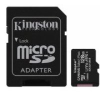 Kingston 128GB Canvas Select Plus 100R micro SDXC UHS-I + Adapter SDCS2/ 128GB atmiņas karte