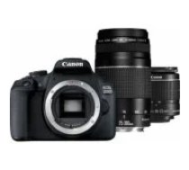 Canon EOS-2000D BK 18-55 IS + 75-300 III spoguļkamera