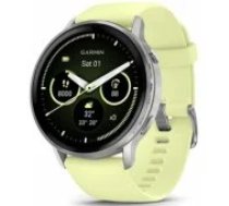 Garmin Venu 4 45mm Silver with Citron Silicone Band 010-03014-02 viedpulkstenis