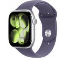 Apple Watch Series 11 Cellular 46mm Silver / Purple Fog Sport Band - S/ M viedpulkstenis