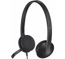 Logitech H340 USB Black austiņas