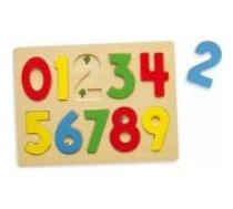 Viga Viga Toys Puzzle Układanka Na Podkładce Cyferki Puzle
