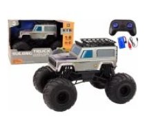 LEAN Toys Large Off-Road Remote Controlled SUV 2.4G RC 1:6 Gray Rotaļļieta