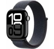Apple Watch Series 10 Cellular 42mm Jet Black/ Ink Loop viedpulkstenis