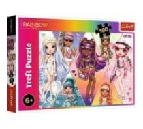 Trefl Puzzle- "160" - Happy friends / MGA Rainbow high Trefl 15415 Puzle