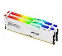 Kingston Fury Beast White RGB EXPO 64GB DDR5 5600MHz DIMM KF556C36BWEAK2-64 operatīvā atmiņa