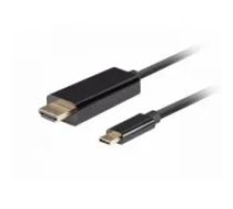 Lanberg CA-CMHD-10CU-0030-BK USB-C to HDMI 3m Black aksesuārs