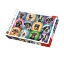 Trefl Funny Dog Portraits 1000pcs Puzle