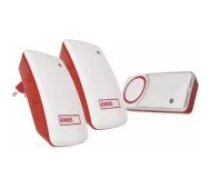 EMOS P5750.2R Red/ White viedais durvju zvāns