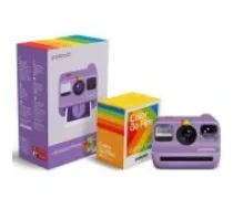 Polaroid Now Gen 3 Purple + Bundle With Color Film (8 Photos) momentfoto kamera