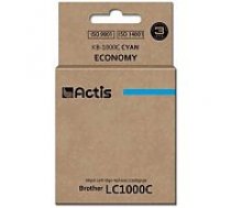 ACTIS KB-1000C Cyan Brother LC1000C/ LC970C kārtridžs