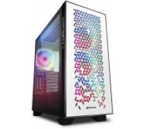 Sharkoon ELITE SHARK CA300H White datoru korpuss