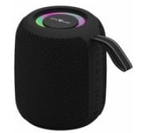 Gembird SPK-BT-LED-05-BK Black Bezvadu skaļrunis