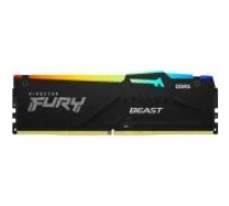 Kingston Fury Beast RGB Black 32GB DDR5 5200MHZ DIMM KF552C40BB2A-32 operatīvā atmiņa