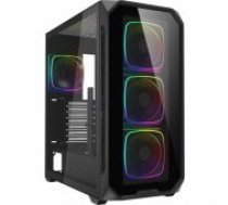 Sharkoon AK5G RGB Tower case black datoru korpuss