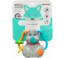 Milly Mally Milly Mally musical elephant rattle Rotaļļieta