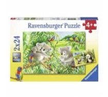 Ravensburger Puzzle 2x24 Cute Koalas and Pandas Puzle