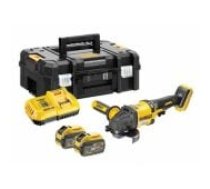 DeWALT DEWALT DCG418X2-QW angle grinder 125mm 54V FV 2x9Ah Black, Yellow Slīpmašīna