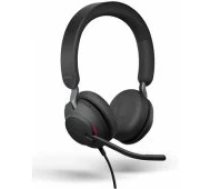 Jabra Evolve2 40 USB-A UC Stereo Black austiņas