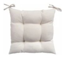 Evelekt SUMMER 40x40cm Natural White Spilvens