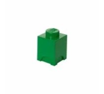 Room Copenhagen LEGO Storage Brick 1 green - RC40011734 Grozs
