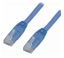 Deltaco Patch cable U/ UTP Cat6 250MHz LSZH 0.3m blue aksesuārs