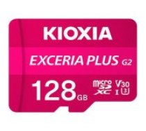 Kioxia Micro SDXC EXCERIA PLUS G2 128GB V30 LMPL2M128GG2 atmiņas karte