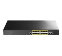 CUDY GS2018PS2-200W Black tīkla iekārta