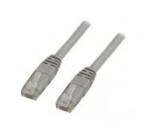 Deltaco Patch cable U/ UTP Cat6 LSZH 500MHz 0.3m grey aksesuārs